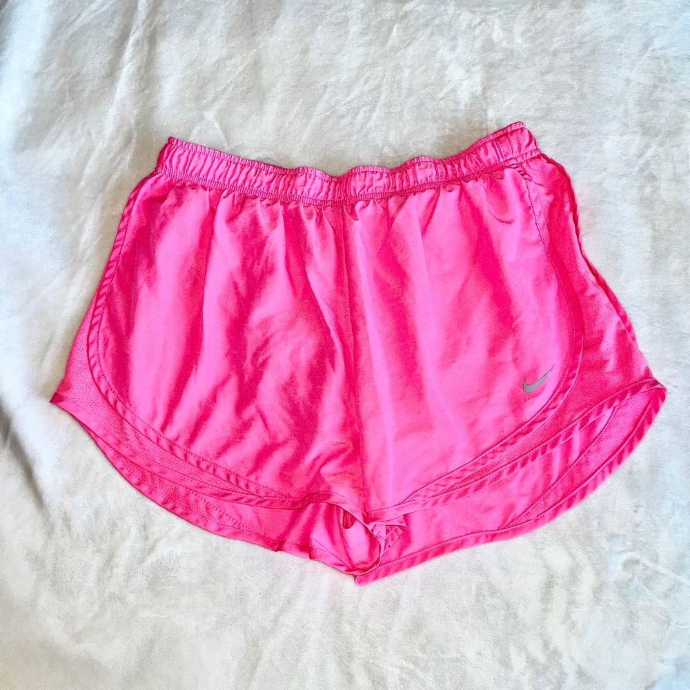 SOLD - nike running shorts (hot pink) - Picture 1 of 4